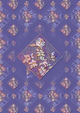 Pink Rosebush Pattern