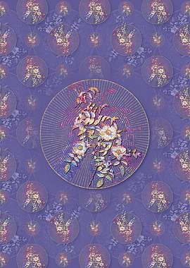 Reddish Rosebush Pattern