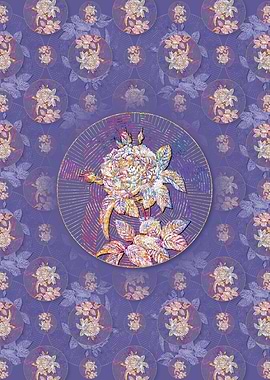 Pink French Rose Pattern