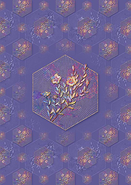 Rosa Persica Pattern