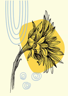 Nordic sunflower minimal