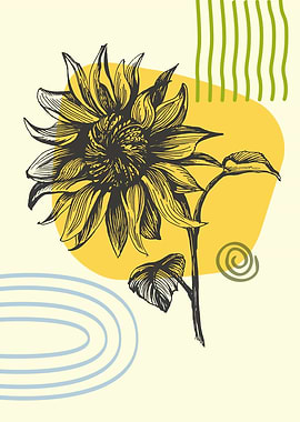 Sunflower art
