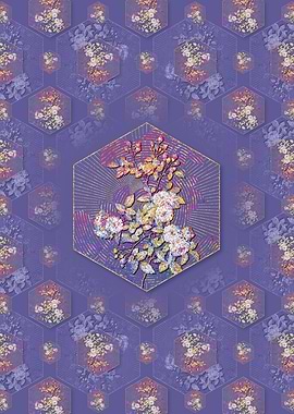 Pink Baby Roses Pattern