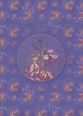 Pink Noisette Rose Flower