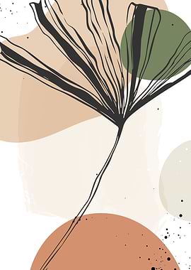 Tropical Nature Green leaf