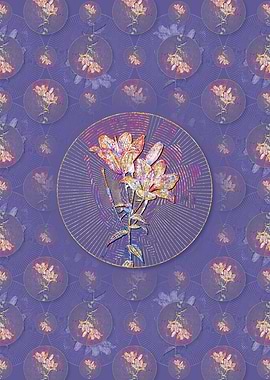 Orange Bulbous Lily Flower