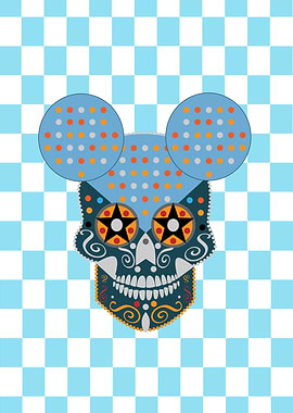 Retro background mouse ea