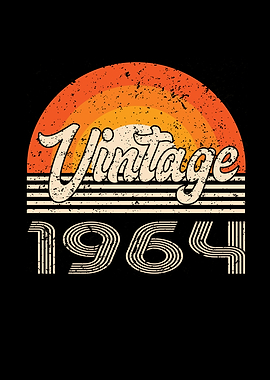 Vintage 1964 Birthday