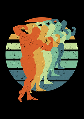 Bodybuilder Men Vintage