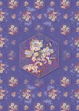 Twin Flowered White Rose