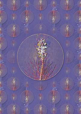 Yellow Asphodel Pattern