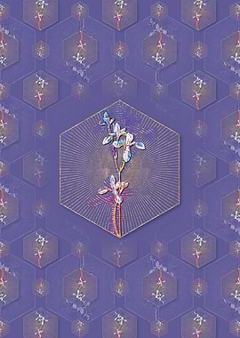 Siberian Iris 2 Pattern