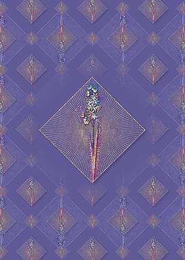 Turquoise Ixia Pattern