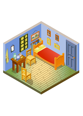 Bedroom in Arles Van Gogh