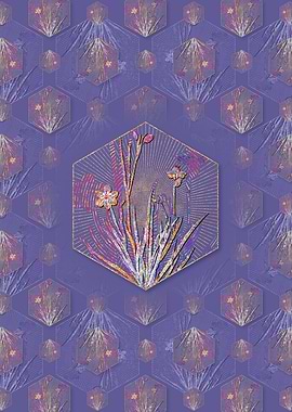 Yellow Eyed Grass Pattern