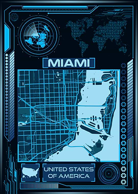 MIAMI MAP USA