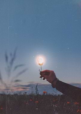 Moon Vintage Poster Art