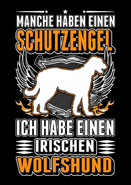 Irischer Wolfshund Schutze