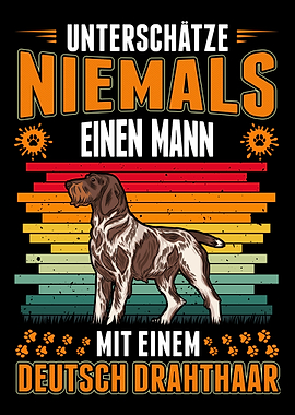 Deutsch Drahthaar Mann Ger
