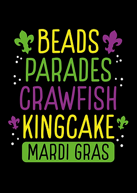 Beads parades crawfish