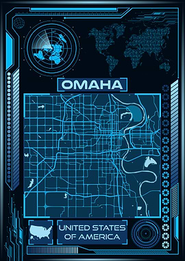 OMAHA MAP USA
