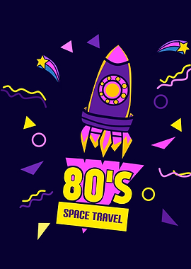 Rocket 80s retrowave
