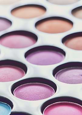 Macro eye shadows palette