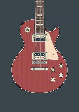 Cherry Rock Classic Guitar