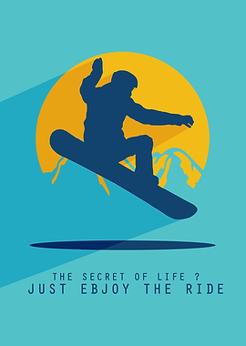 Snowboarding Just Enjoy