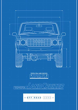 FJ60 blueprint