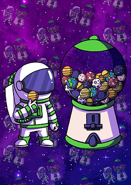 Celestial Galaxy Planets