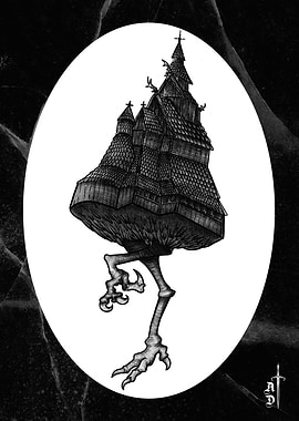 Baba Yaga Stave Church