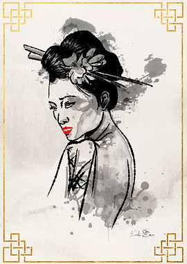 Geisha portrait 03