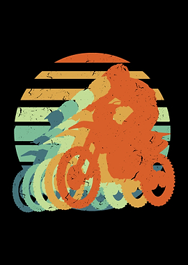 Motocross Retro Vintage