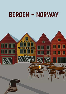 Bryggen in Bergen Norway