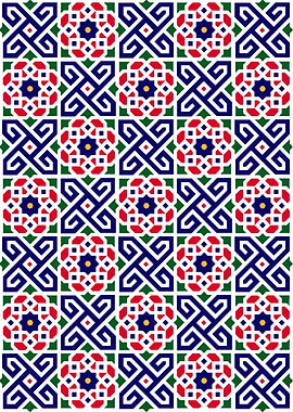Geometric Moroccan Tiles