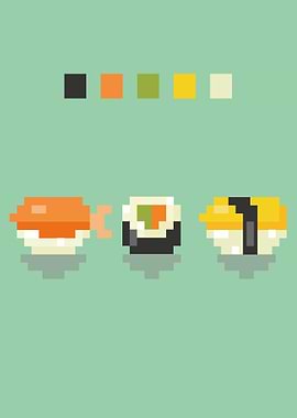 Pixel Sushi