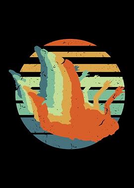 Sky Diver Retro Vintage