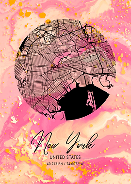 New York City Map USA