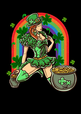 Irish Girl St Paddys Day