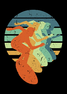 Surfer Retro Vintage