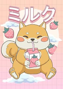 Japanese Kawaii Shiba Inu