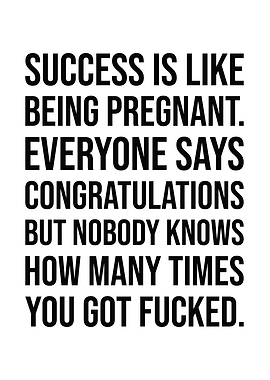 Success vs Being Pregnant