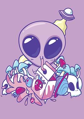 Celestial Kawaii Alien