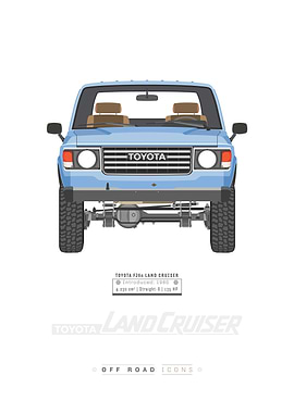 FJ60 light blue