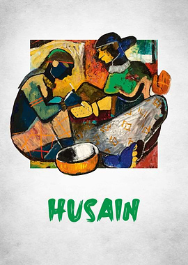 M F Husain