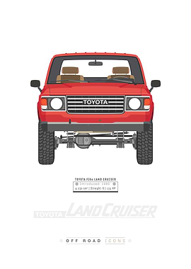 FJ60 red