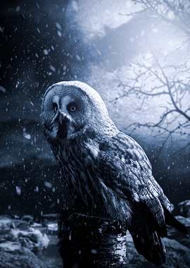 snowy owl