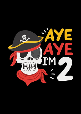 2nd Birthday Pirate