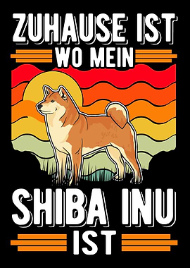 Zuhause ist wo mein Shiba